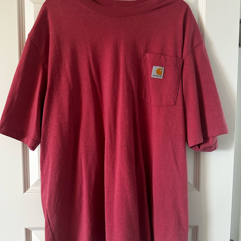 Carhartt Red Short Sleeve Tee